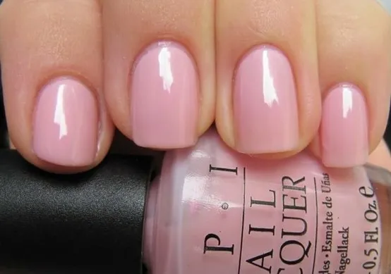 nail colors light pink