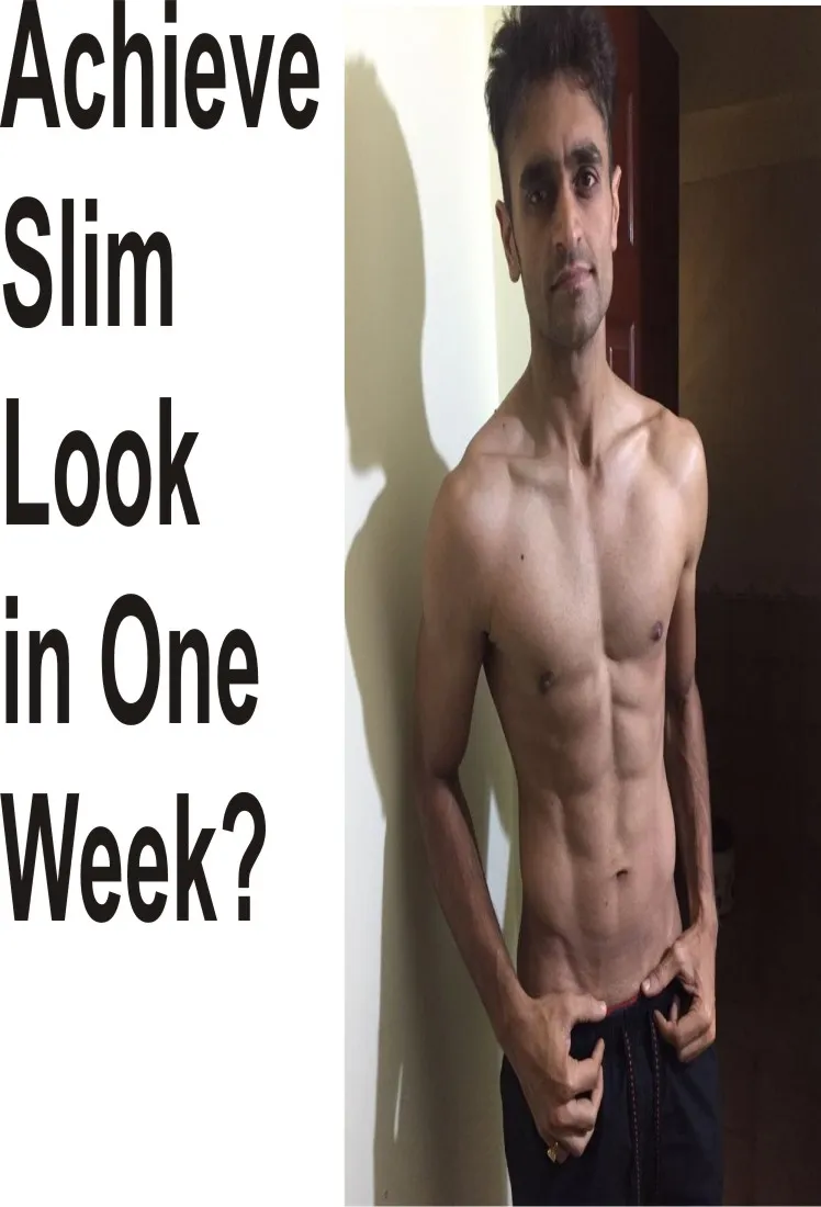How to Become Tall And Slim in Few Days 1 Lose Weight in One Week