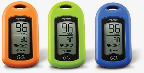 Best Pulse Oximeters for Home Use for 2019 4 Nonin Medical GO2 Fingertip Pulse Oximeter
