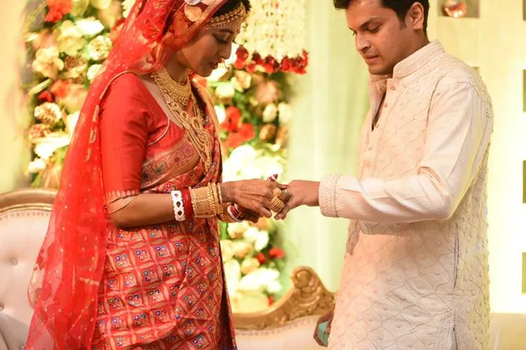 List of Indian Celebrities Who Got Married in 2017 - 2019 28 Paoli Dam & Arjun Deb Wedding 2017