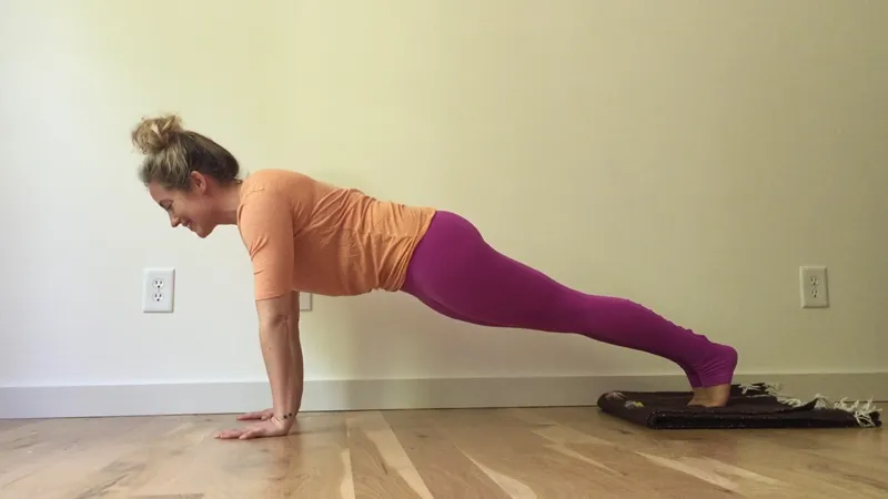 Step 1 Core Prep for Crow Pose