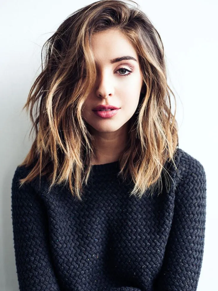 Unique Types of Hairstyles For Girls With Medium Hair 8 Loose Waves Hairstyles for Girls with Medium Hair
