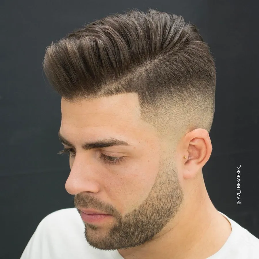 side view of Step Fade hairstyle side view of Step Fade hairstyle - Hairstyles for Boys