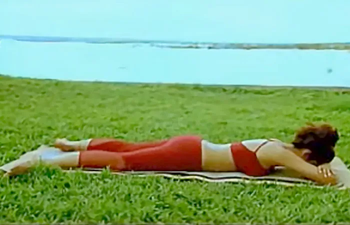 Makarasana Shilpa Shetty Yoga Poses
