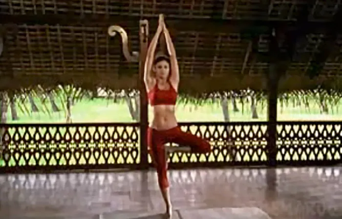 Vrikshasana Shilpa Shetty Yoga Poses