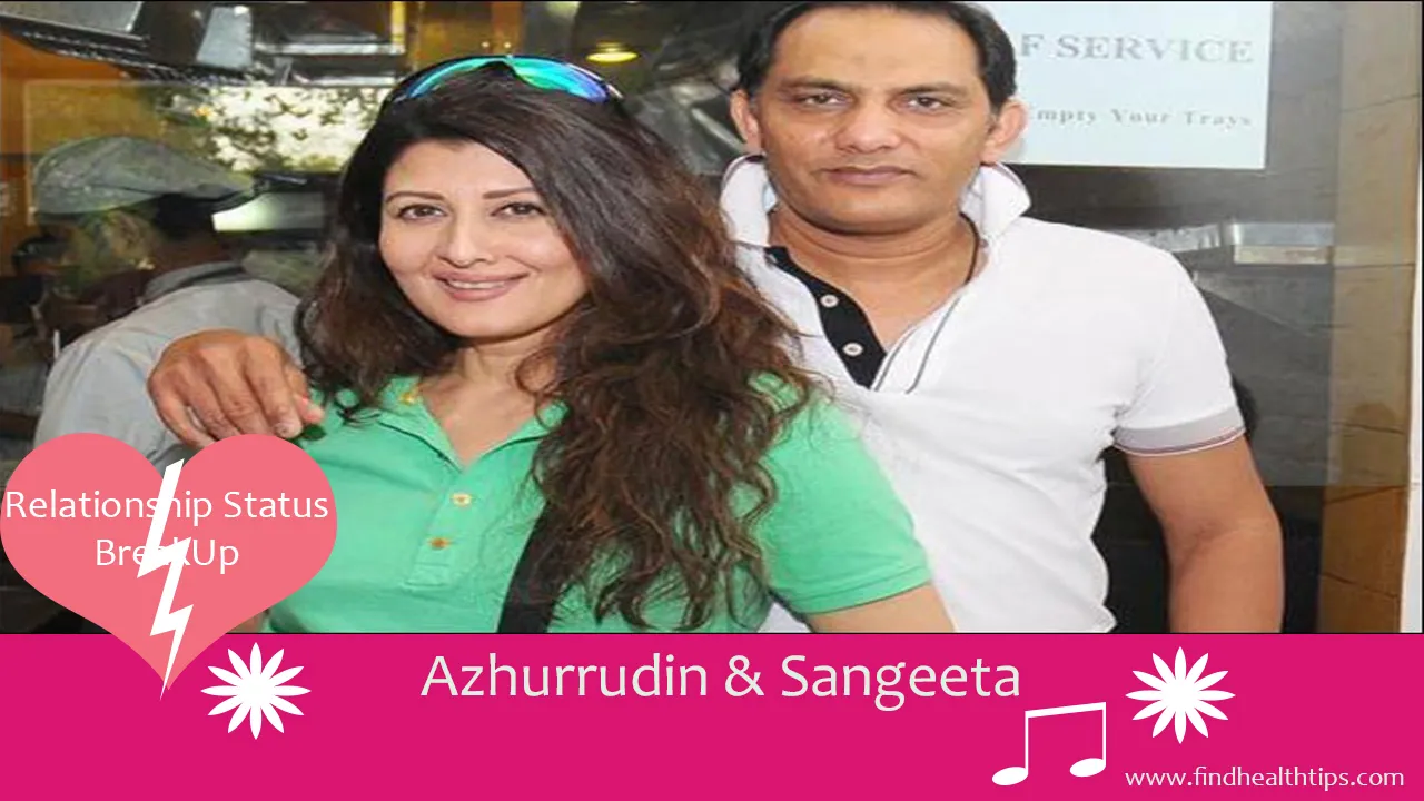 Famous Cricketer’s Love Affairs with Actresses 10 Azharuddin and Sangeeta cricketers who married celebrities