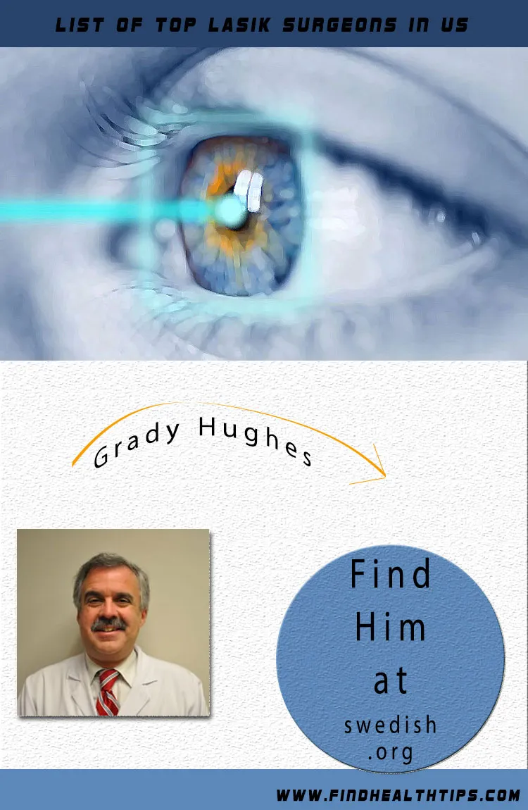 List of Top Lasik Eye Surgeons in US 9 Grady M. Hughes lasik eyes surgeon