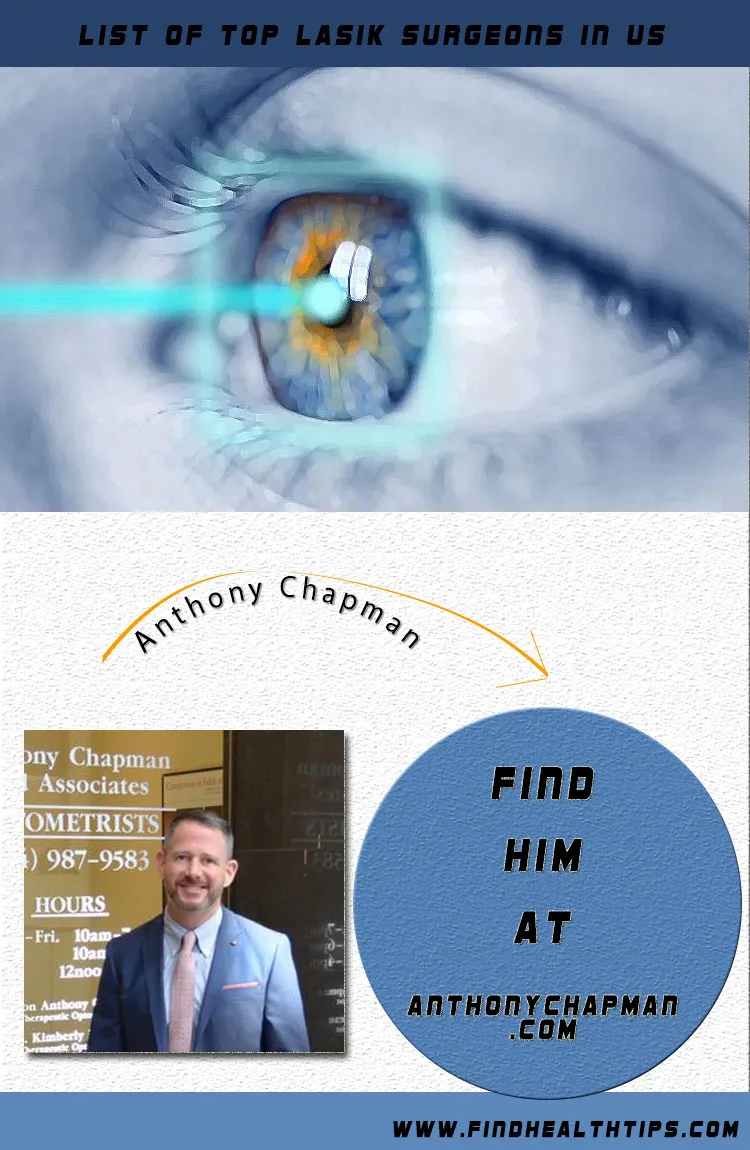List of Top Lasik Eye Surgeons in US 6 anthony chapman top lasik surgeon usa