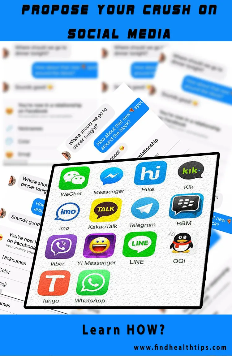 how to propose your crush on social media