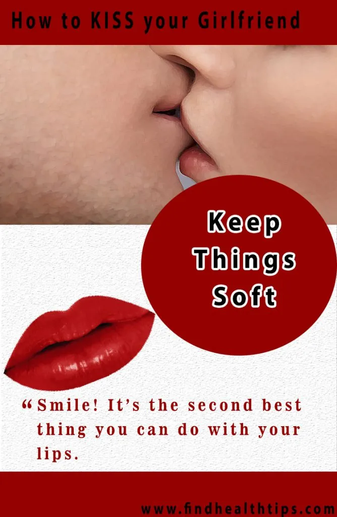 How to Kiss Your Girlfriend for First Time [With Pictures]