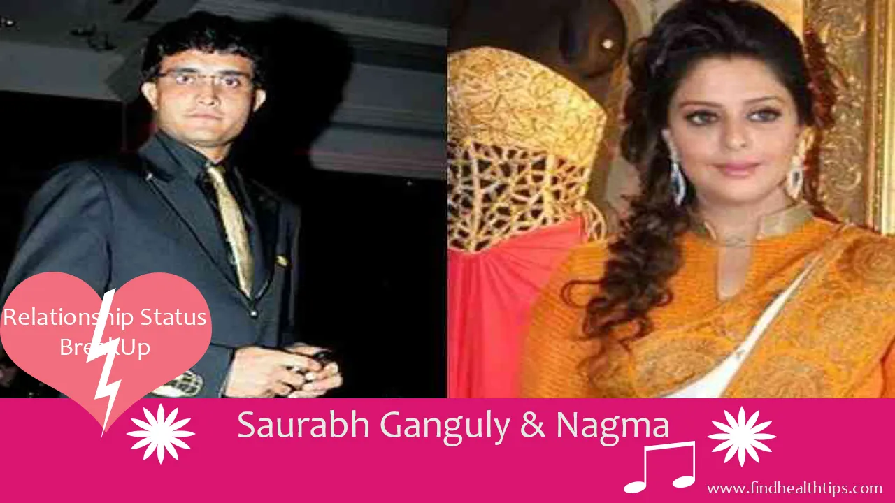 Famous Cricketer’s Love Affairs with Actresses 9 saurabh ganguli nagma cricketers who married celebrities