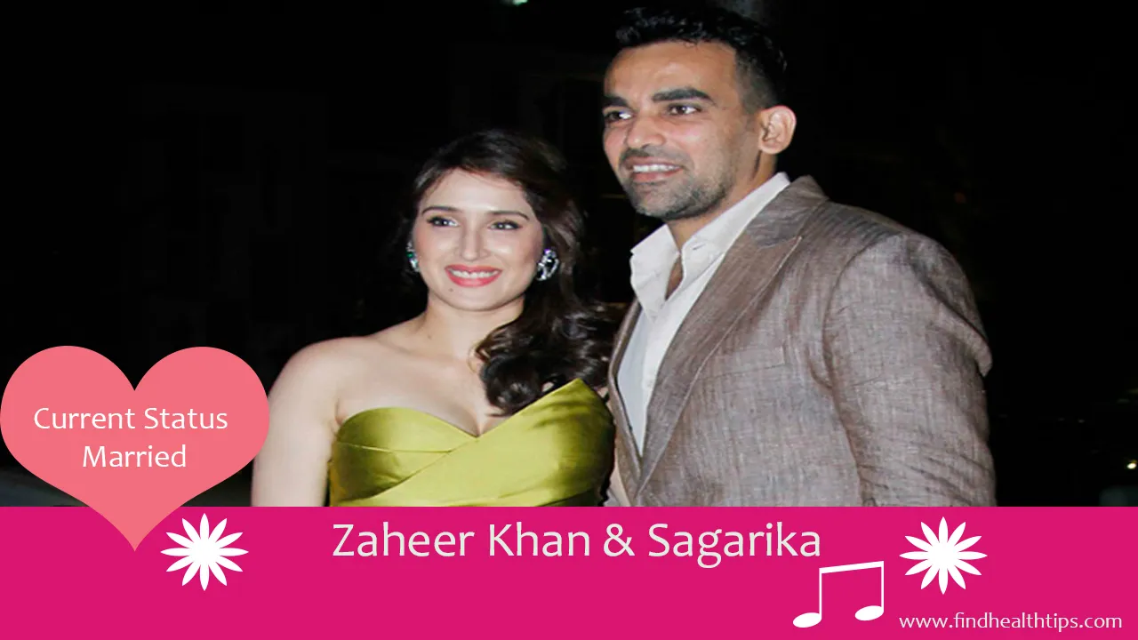Famous Cricketer’s Love Affairs with Actresses 6 zaheer khan sagarika ghatge cricketers who married celebrities