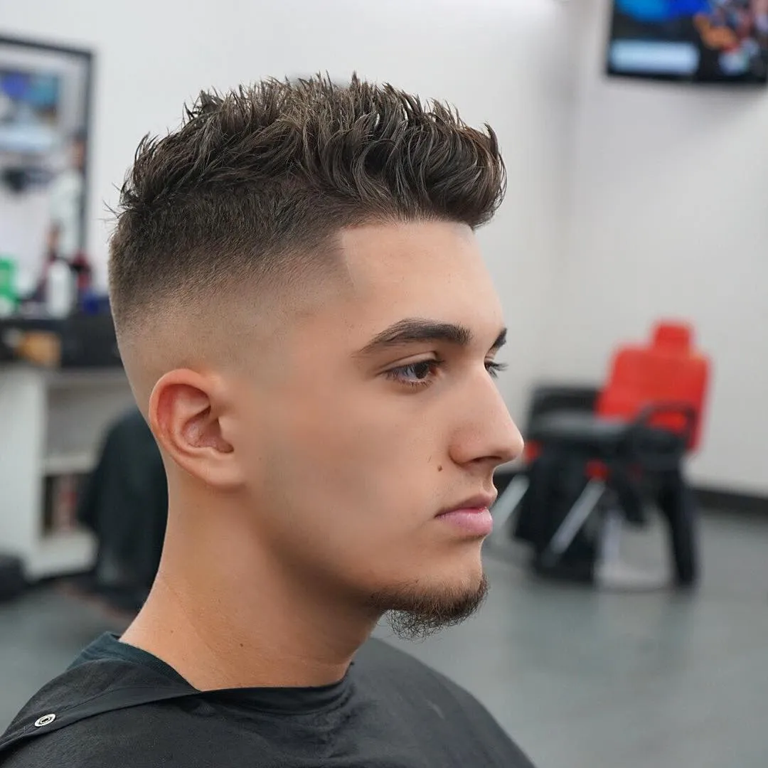 30 Short Latest Hairstyle for Men 2023 30 Bald fade with wave Under Cut Short Hairstyle for Men