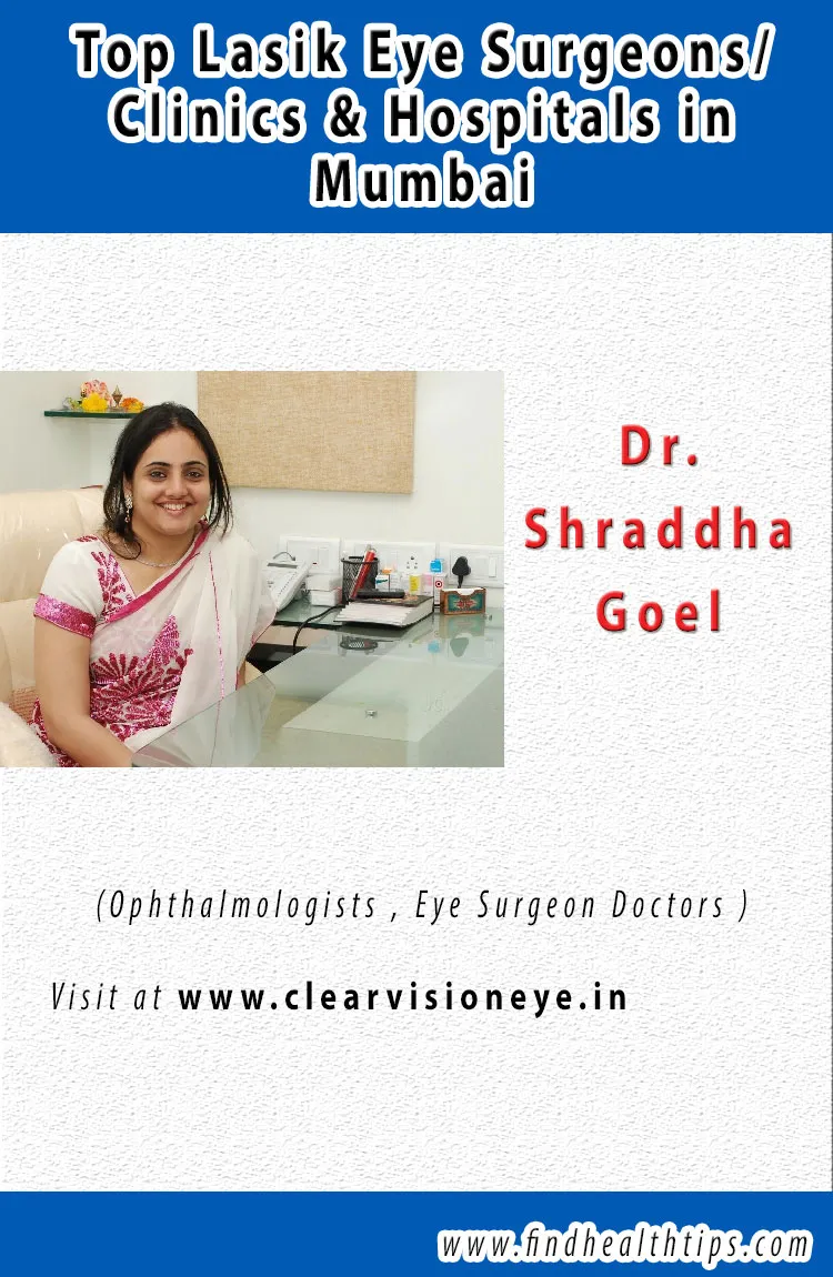 Dr. Shraddha Goel top lasik eye surgeon in Mumbai