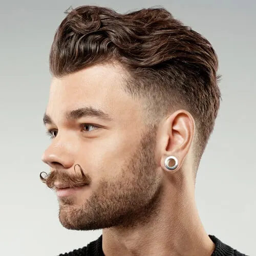 30 Short Latest Hairstyle for Men 2023 17 Messy Waves Short Hairstyle for Men