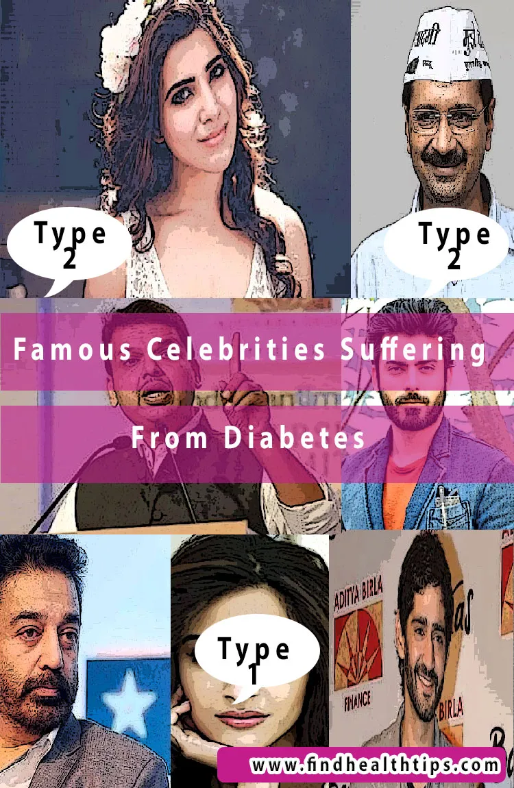 List of Famous Indian Celebrities (Personalities) with Diabetes & their Diet 1 famous diabetics celebrities india