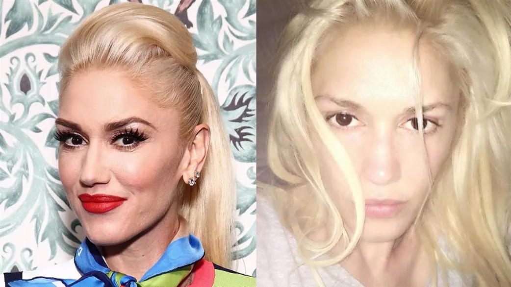 Gwen Stefani with makeup and without makeup photos Gwen Stefani with makeup and without makeup photos - stars without makeup 2022