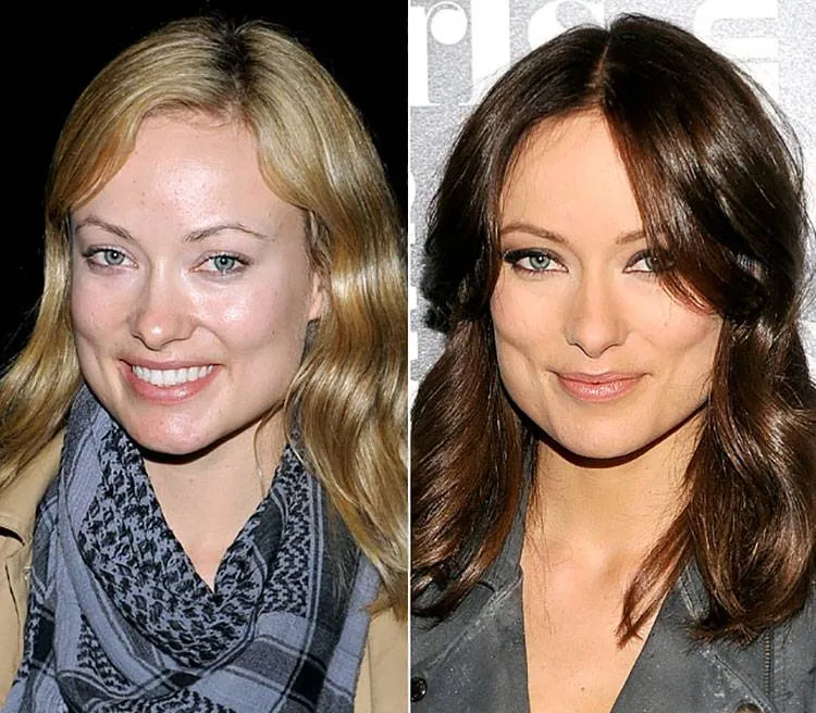 Olivia Wilde with makeup and without makeup photos Olivia Wilde with makeup and without makeup photos - celebrities without makeup 2022