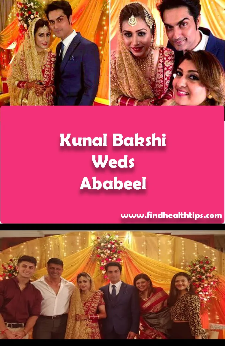 List of Indian Celebrities Who Got Married in 2017 - 2019 6 Kunal Bakshi Weds Ababeel Tv Actors Wedding 2018
