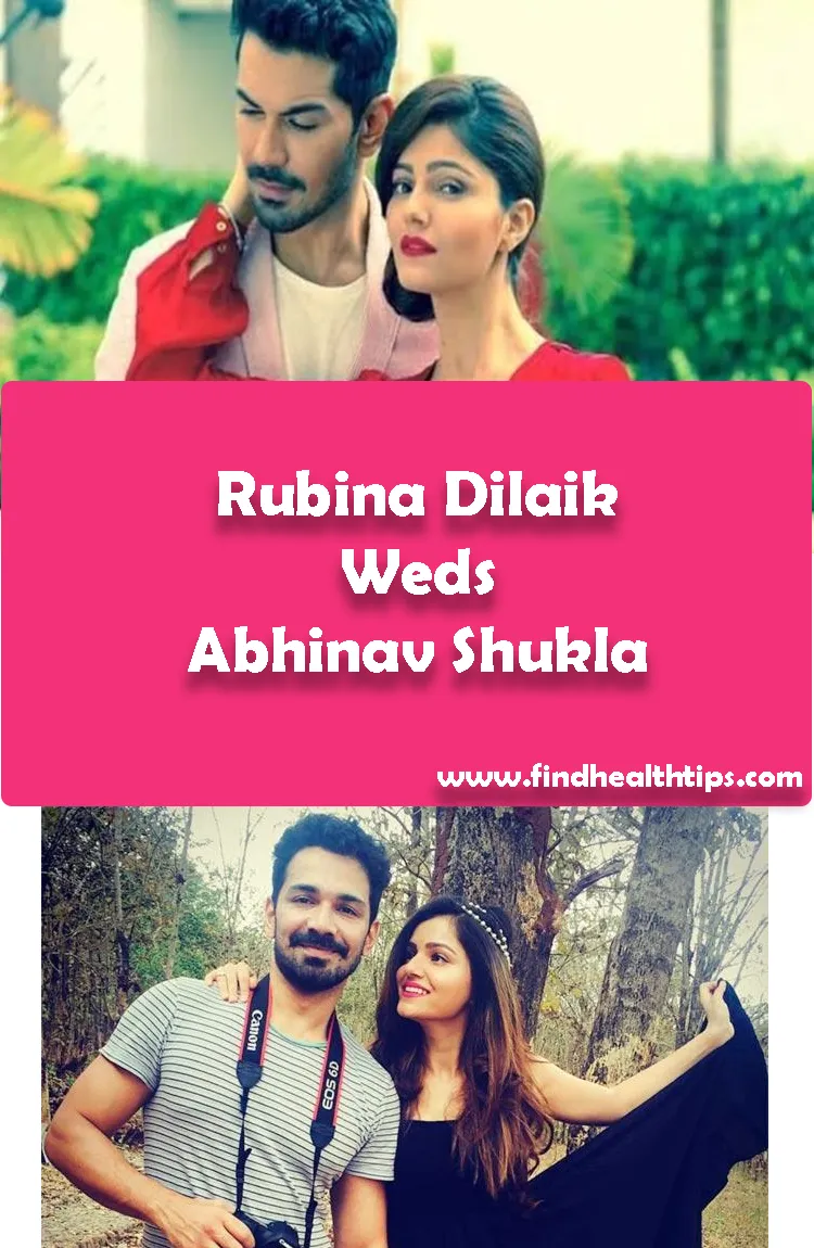 List of Indian Celebrities Who Got Married in 2017 - 2019 5 Rubina Dilaik Weds Abhinav Shukla Tv Actors Wedding 2018