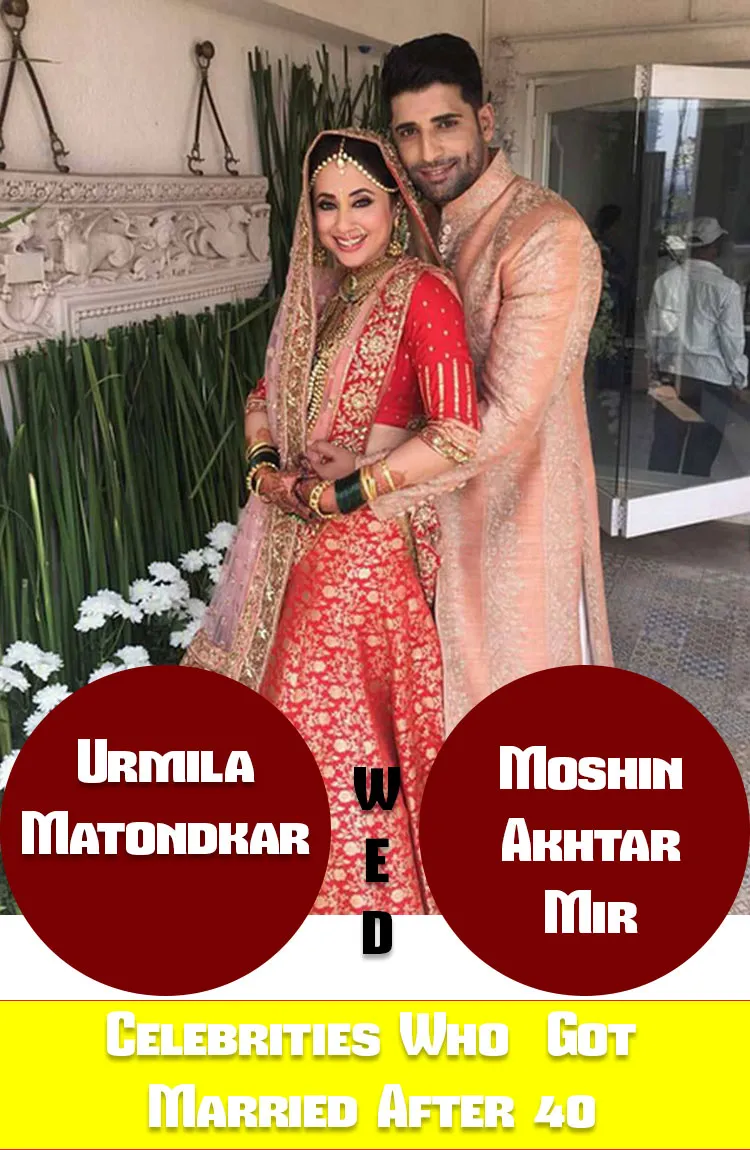 List of Bollywood Celebrities Who Got Married After the Age of 40 1 List of Bollywood Celebrities Who Got Married After the Age of 40 1