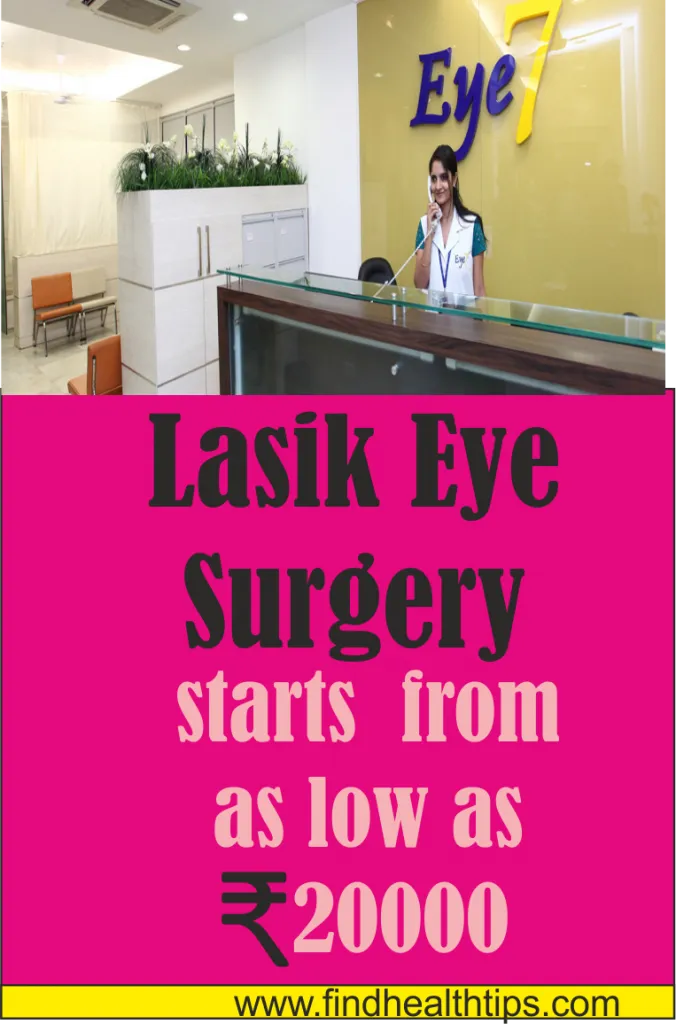 lasik eye surgery cost Eye 7 Hospital Delhi'