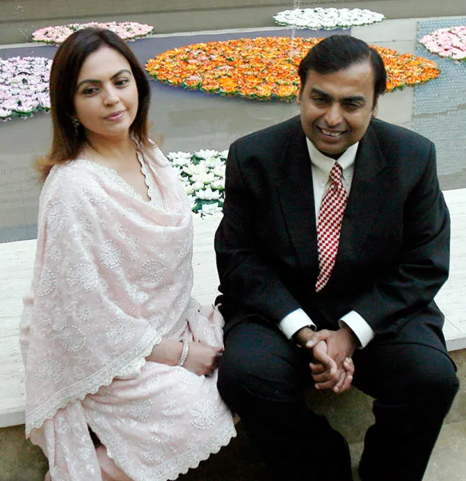 List of Indian Celebrities with Long Happy Marriage 5 mukesh nita ambani marriage life