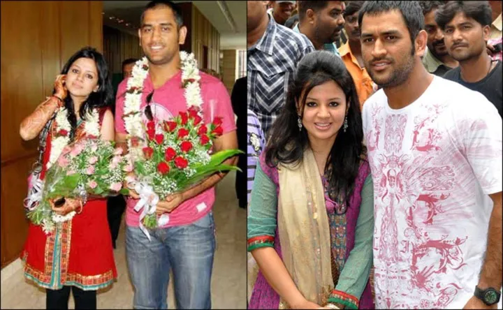 10 Most Beautiful Wives of Indian Cricketers 5 Beautiful Indian Cricketer Wives Dhoni Sakshi