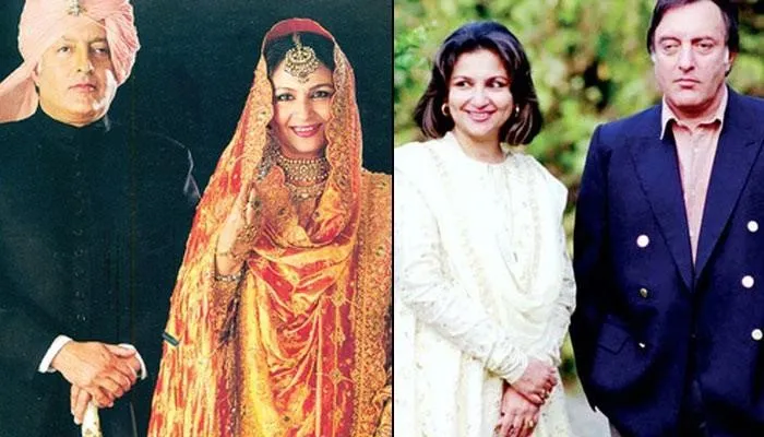 10 Most Beautiful Wives of Indian Cricketers 1 Beautiful Indian Cricketer Wives Mansur Ali Khan Pataudi Sharmila Tagore