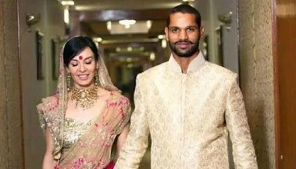 10 Most Beautiful Wives of Indian Cricketers 2 Beautiful Indian Cricketer Wives Shikhar Ayesha