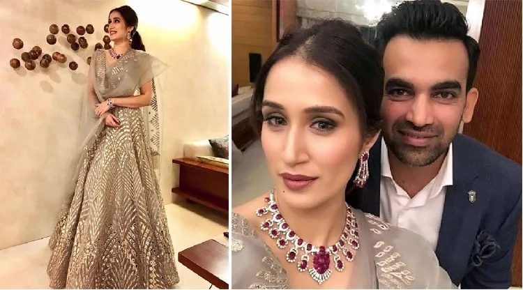 10 Most Beautiful Wives of Indian Cricketers 4 Beautiful Indian Cricketer Wives Zahir Sagarika