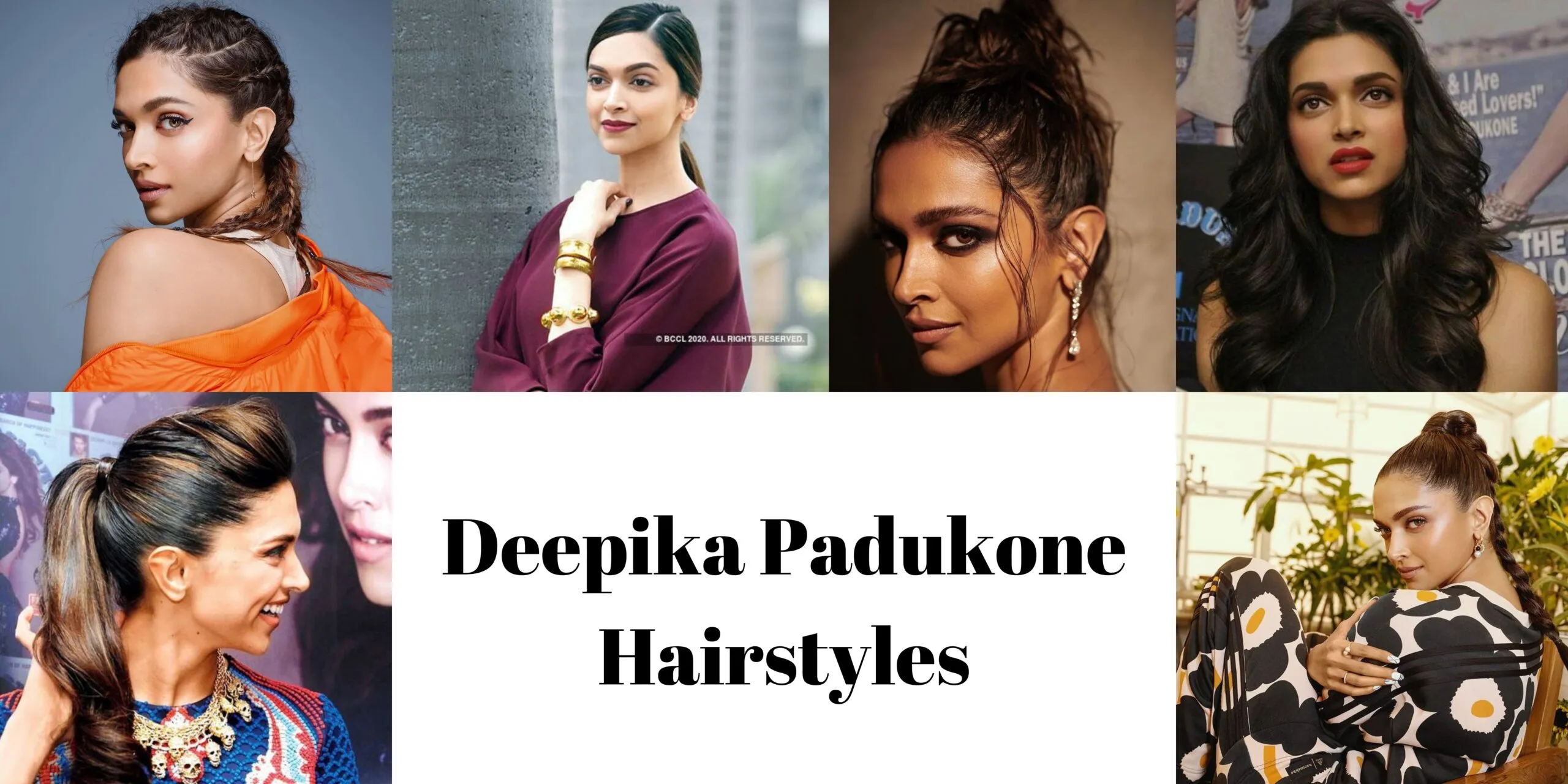 Deepika Padukone Hairstyles