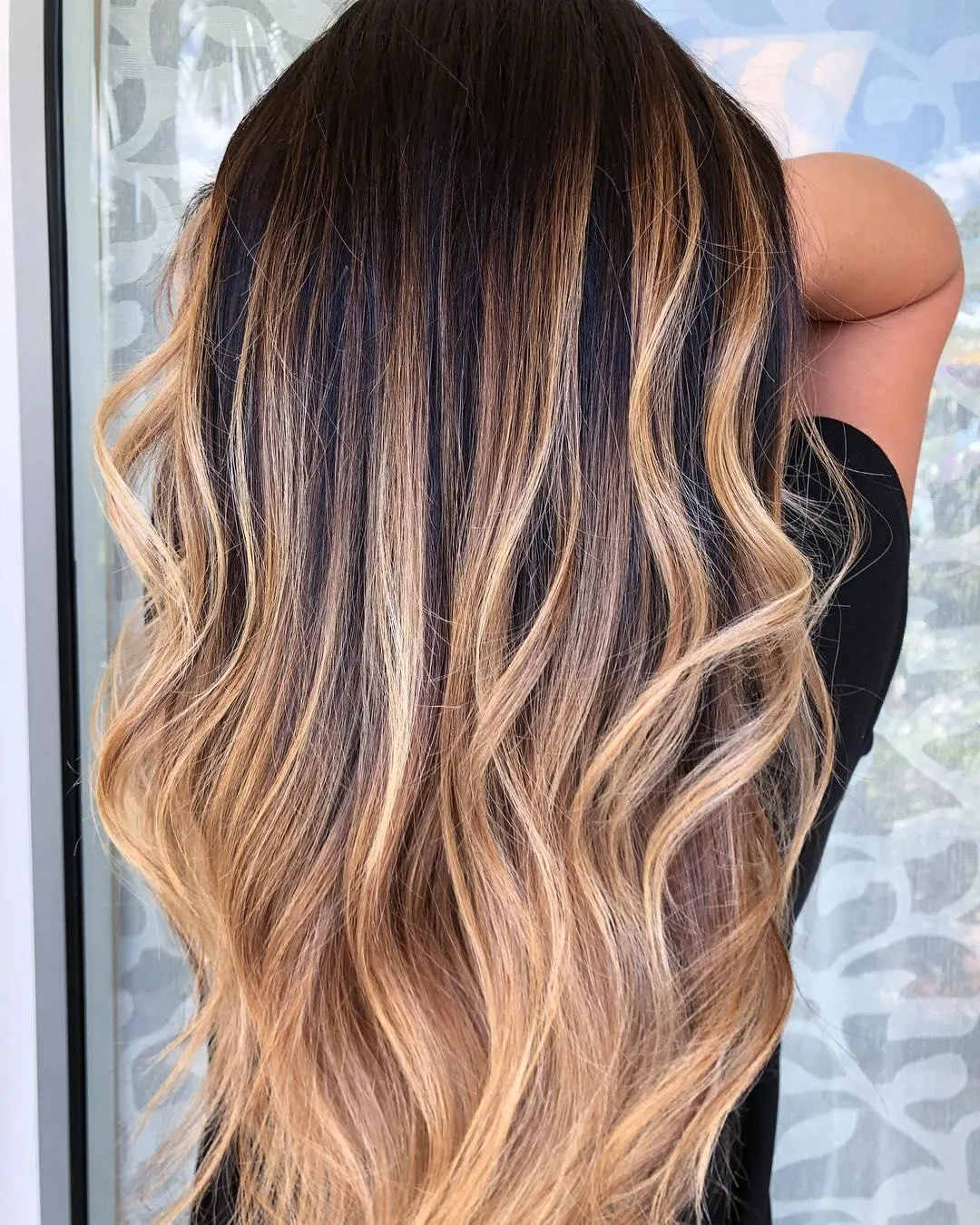 dark brown hair with highlights dark brown hair with highlights