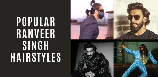 Popular Ranveer Singh Hairstyles
