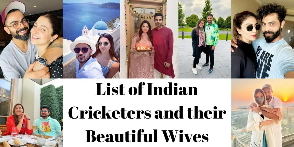 List of Indian Cricketers and their Beautiful Wives