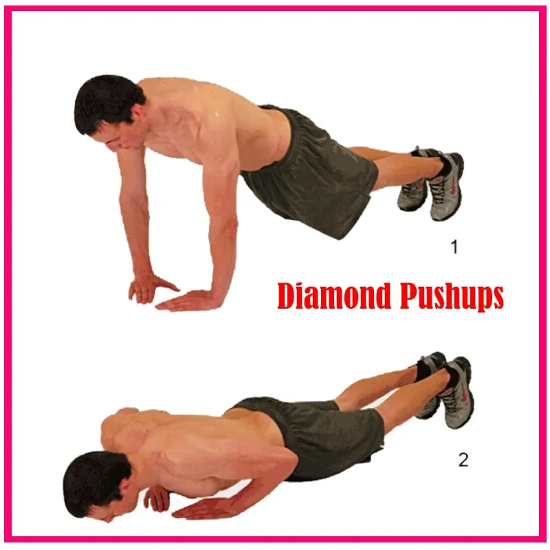 diamond pushups - full body workout diamond pushups - full body workout