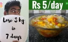lose 3 kg 7 days
