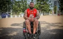 Fitness Motivation - Disabled Strongman sets world Record 1 Martin Tye world record