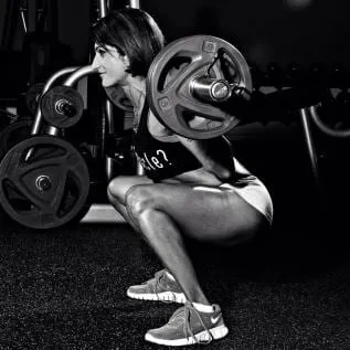 Sheetal Kotak weight lift training