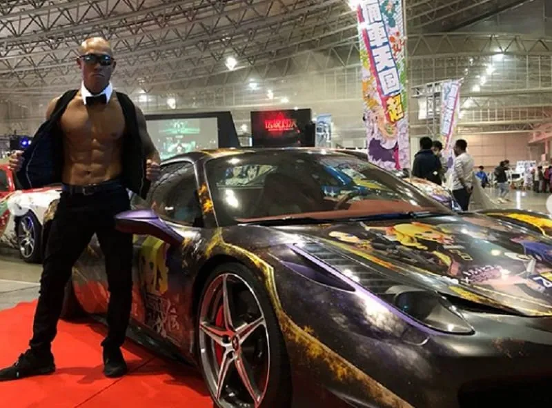 Japanese Man turn into Bodybuilder