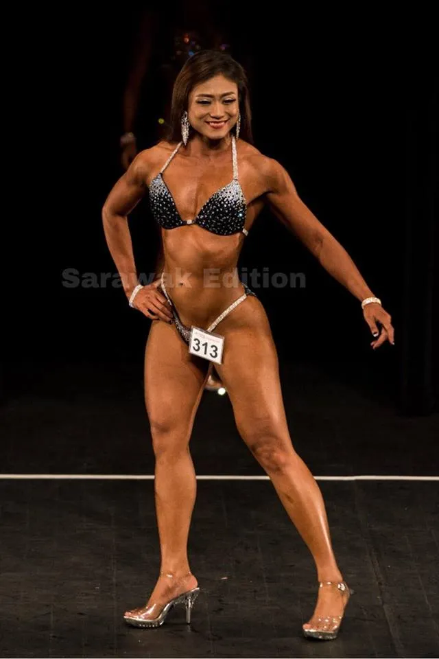 Female Bodybuilder Philomena Dexclyn Siar Female Bodybuilder Philomena Dexclyn Siar