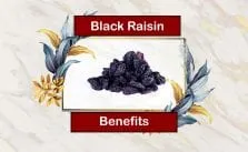 Black Raisins - Health Benefits You Must Know 1 black raisins benefits