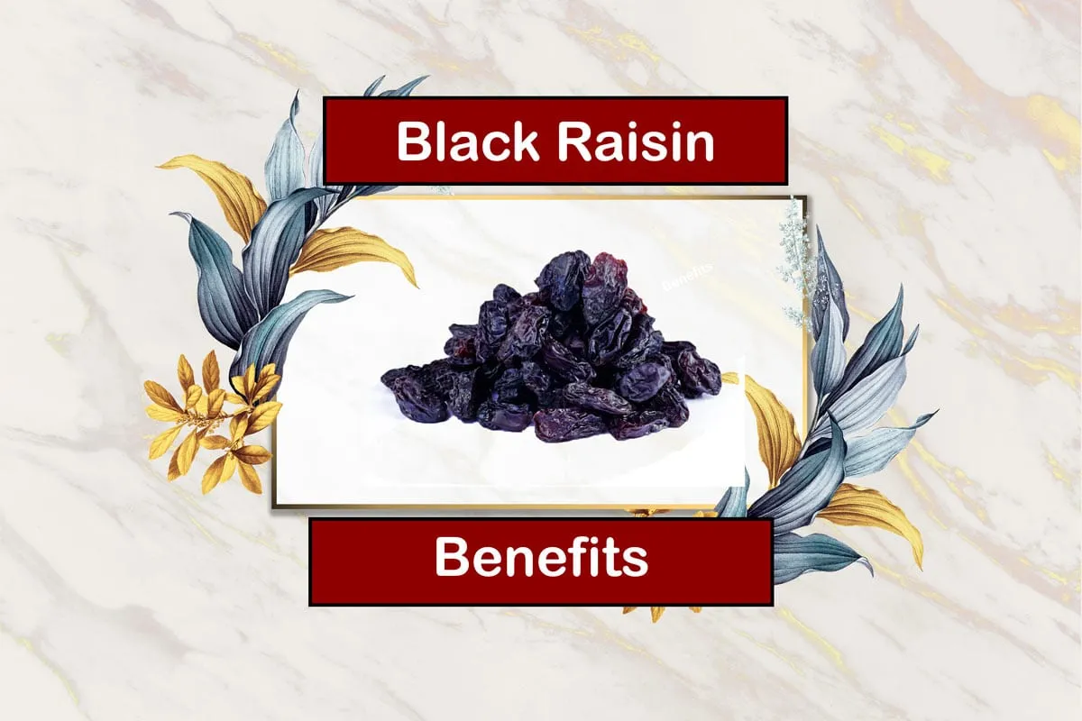black raisins benefits
