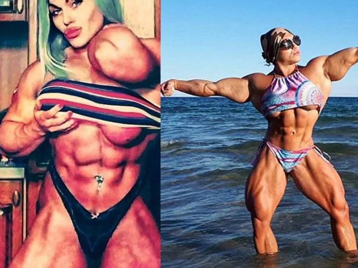 VIRAL : Female Hulk Bodybuilders