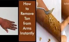 Remove Tan from Arms