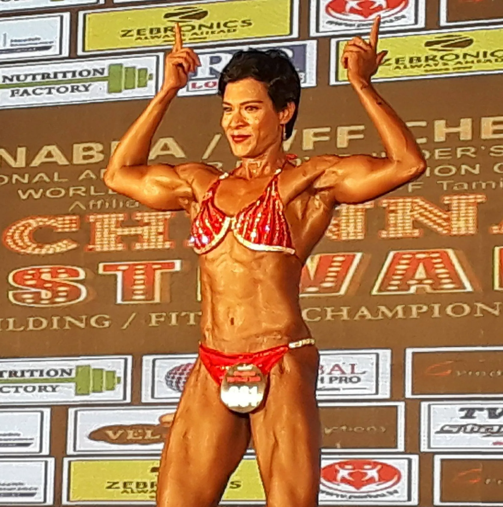 Ruby beauty bodybuilder