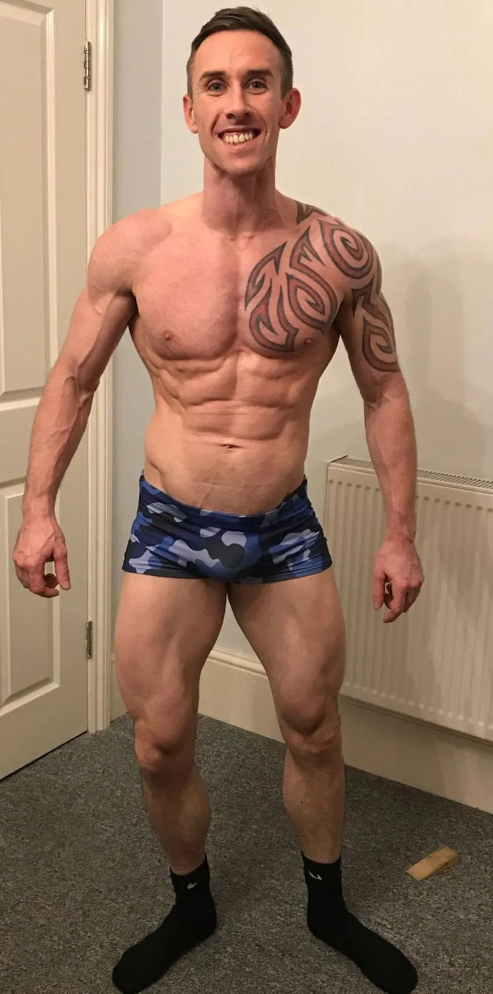 Bodybuilders thank Scheduled Sex for their transformation 