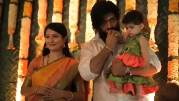 Yash and Radhika Pandit Baby Yash and Radhika Pandit Baby