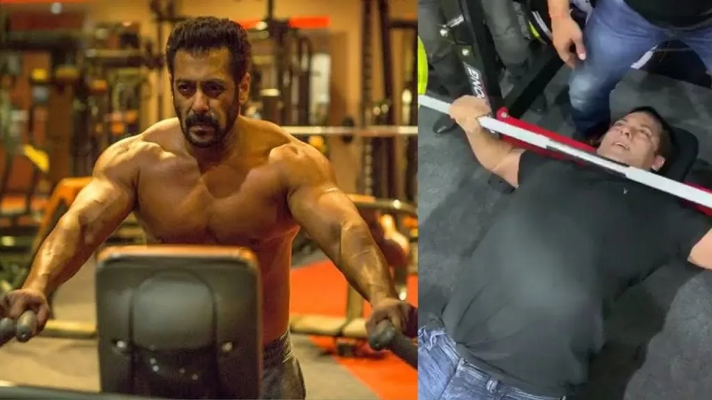Salman Khan gives a glimpse of his gym