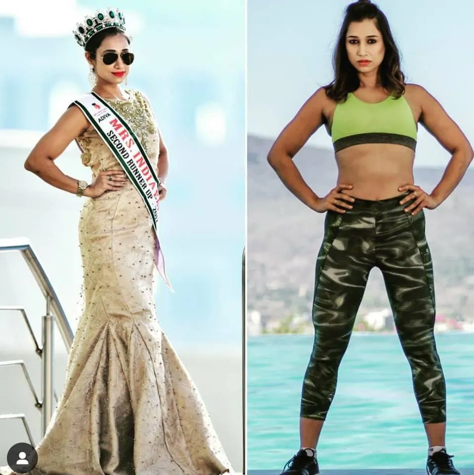 Weight Loss Story Mom loses 95 Kg to become Mrs. Earth India 2018